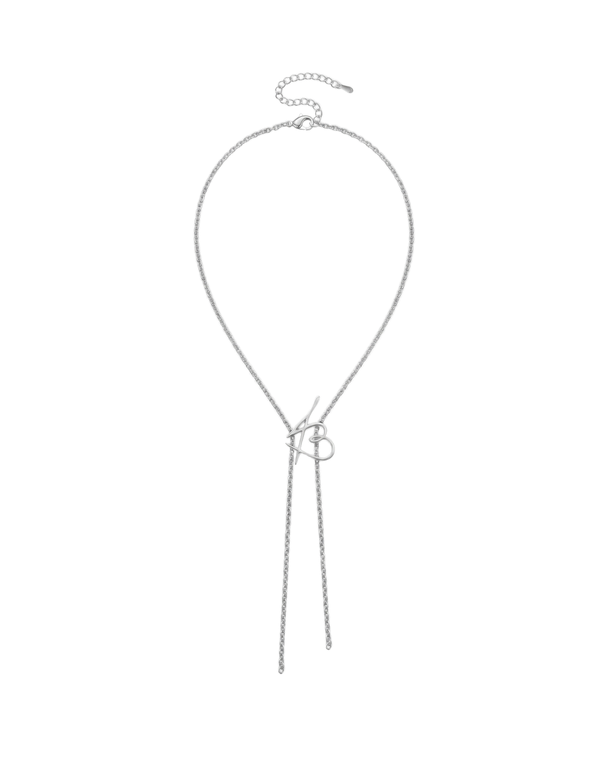bambi NECKLACE LET IT B – naszyjnik w kolorze białego złota